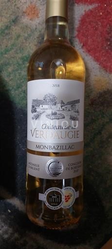 Sudoeste Monbazillac Château La Verdaugie 2018