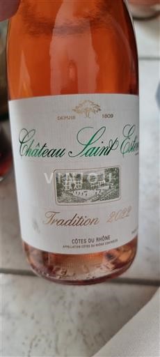 Rona dolina Côtes-du-Rhône Château Saint Estève Tradition 2022
