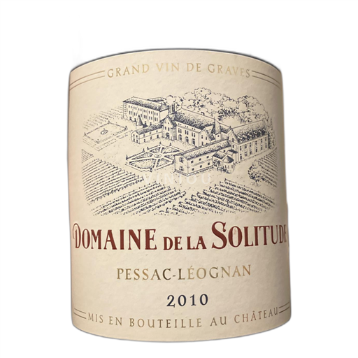 Bordeaux Pessac-Léognan Domaine de la Solitude 2010