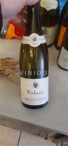 Bourgogne Volnay Bitouzet-Prieur 2018