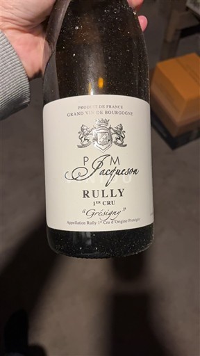 Burgundsko Rully Premier Cru P. et M. Jacqueson Grésigny 2019