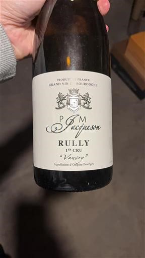 Burgundsko Rully Premier Cru Jacqueson Vaussy 2020