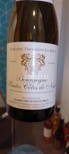 Borgogna Non specificato Domaine Thevenot-Le Brun 2021