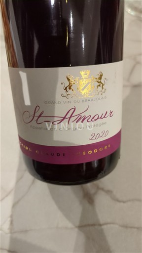 Beaujolais Saint-Amour Claude Geoffray 2020