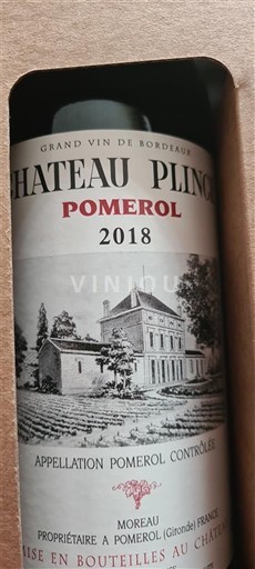 Bordeaux Pomerol Château Plince 2018