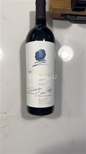 Kaliforniska AVA Napa Valley Opus One 1986