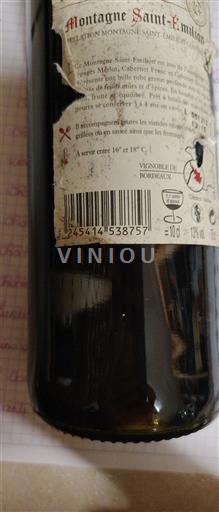 Bordeaux Montagne-saint-émilion Bernard Taillan 2011