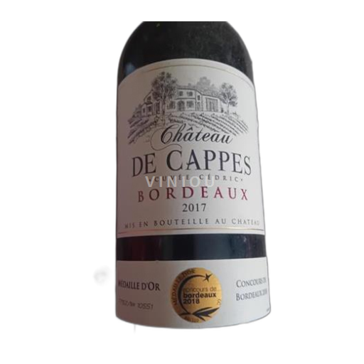 Bordeaux Château Cappes 2017 2017