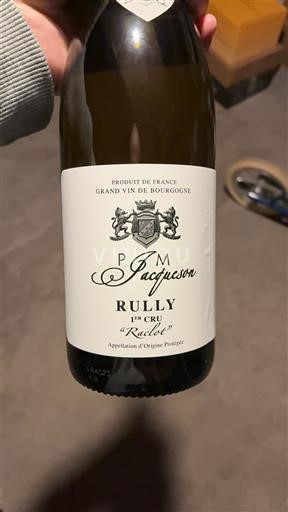 Bourgogne Rully Premier Cru Domaine Paul et Marie Jacqueson Raclot 2023