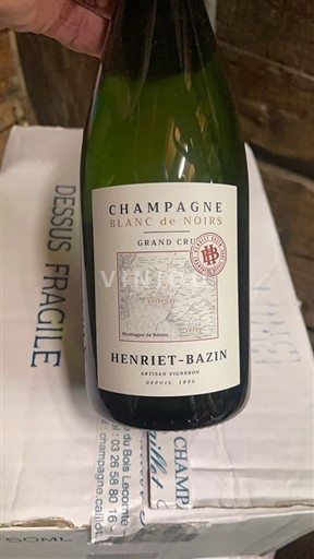 Šampanja Šampanjec Henriet-Bazin Blanc de Noirs Neleten.