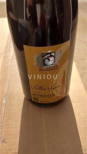 Beaujolais Morgon Domaine Bergeron Vieilles Vignes Không niên vụ