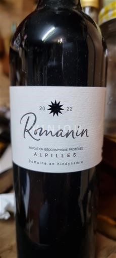 Vinhos Rouge sec Domaine Romanin 2022 França Alpes e regiões Ródano Alpilles IGP