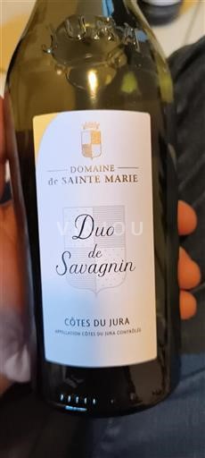 Jura Côtes-du-Jura Domaine Sainte Marie Duo de Savagnin Ohne Jahrgang