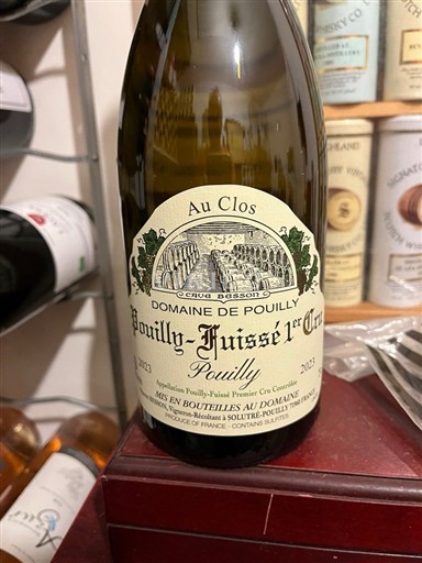 Borgoña Pouilly-fuissé Premier Cru Domaine Pouilly Au Clos 2023