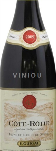 Vallée du Rhône Côte-rôtie E. GUIGAL Brune et Blonde de Guigal 2009