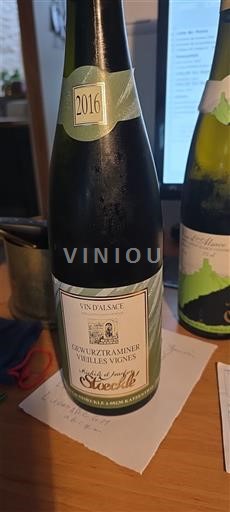 Alsace Stoeffler Vieilles Vignes 2016