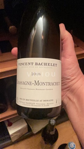 Burgundy Chassagne-Montrachet Vincent Bachelet 2018