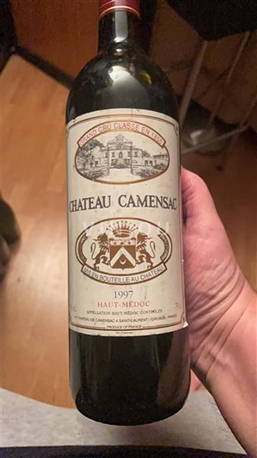 Bordeaux Haut-Médoc Grand Cru Camensac 1997