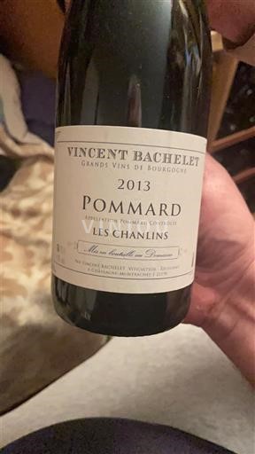 Burgundy Pommard Vincent Bachelet Les Chanlins 2013