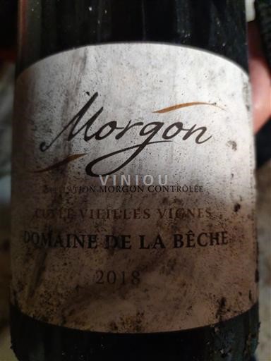 Beaujolais Morgon Domaine La Bêche Vieilles Vignes 2018