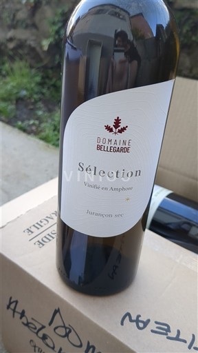 Sydvestfrankrig Jurançon Domaine Bellegarde Sélection Vinifié en Amphore 2023