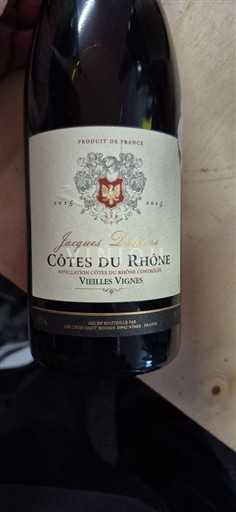 Valle del Rodano Côtes-du-Rhône Jacques Dépérier Vieilles Vignes 2015