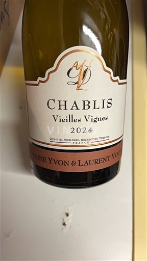 Burgundija Chablis Domaine Yvon & Laurent Vo Vieilles Vignes 2024