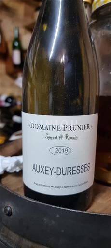 Bourgogne Auxey-duresses Domaine Prunier 2019