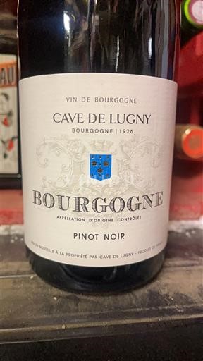 Burgund Cave de Lugny Pinot noir 2022