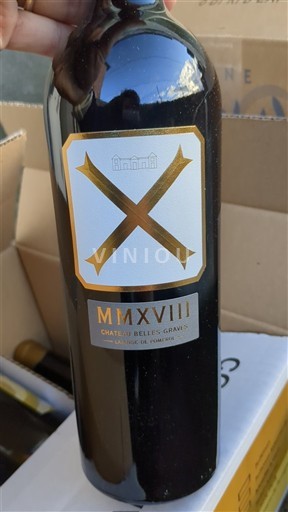 Bordeaux Graves Château Belles-Graves X 2018