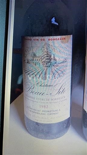 Bordeaux Premières-côtes-de-bordeaux Château Beau-Site 1982