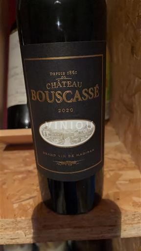 Sud-Ouest Madiran Château Bouscassé 2020