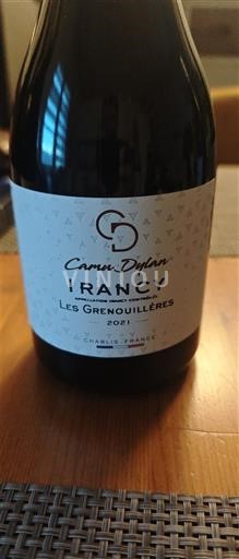 Burgundi Irancy Camus Dylan Les Grenouillères 2021