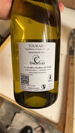 Dolina Loare Touraine Chezelles Sauvignon carpe diem 2024