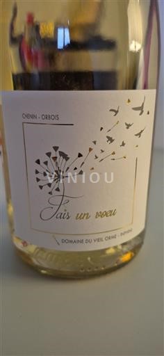 Údolí Loiry Touraine Domaine Vieil Orme Fais un vœu 2019