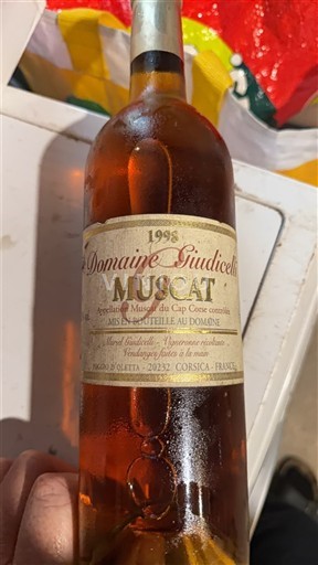 Corse Muscat-du-cap-corse Domaine Guidicelli 1998