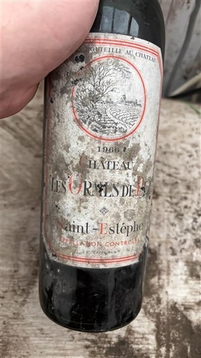 Bordeaux Saint-Estèphe Château Les Ormes de Pez 1967