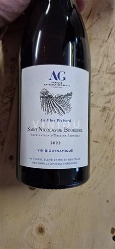 Loire-dalen Saint-Nicolas-De-Bourgueil Arbault-Gedouin Le Clos Pichard 2022