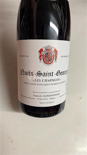 Burgundy Nuits-Saint-Georges Yannick Jassonnesse Les Charmois 2021