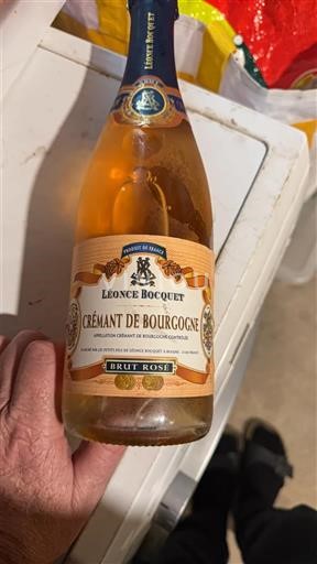 Bourgondië Crémant de Bourgogne Léonce Bocquet Niet-geïntegreerd