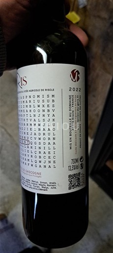 Zuidwest-Frankrijk Côtes de Gascogne Domaine Lycée agricole de Riscle 2022