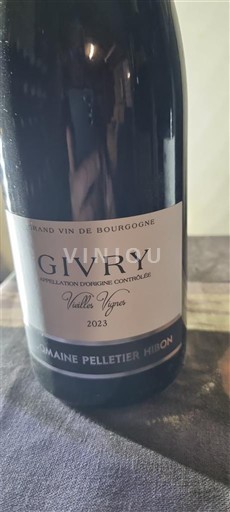 Burgundija Гиври Domaine Pelletier Hibon Vieilles Vignes 2023