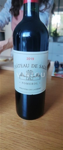 Bordeaux Pomerol Château Sales 2019