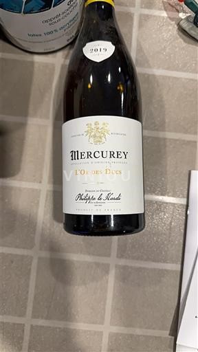 Borgogna Mercurey Philippe de Murel L'Or des Ducs 2019
