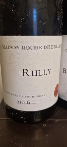 Bourgogne Rully Maison Roche de Bellene 2016