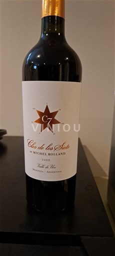 Mendoza Valle de Uco Clos de los Siete C7 by Michel Rolland 2020
