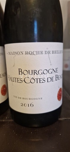 Bourgogne Hautes Côtes de beaune Maison Roche de Bellene 2016