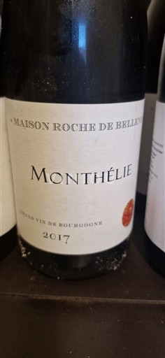 Bourgogne Monthélie Maison Roche de Bellene 2017