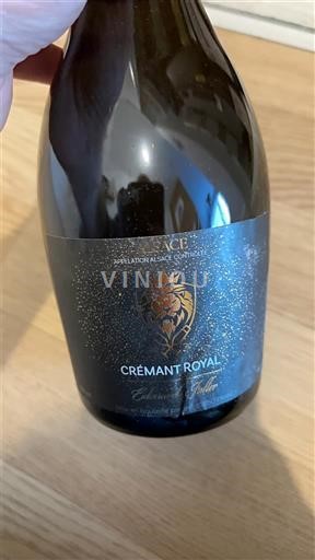 Alsace Alsace-kuohuviini Edouard Artzner Crémant Royal Ei vuosikertaa