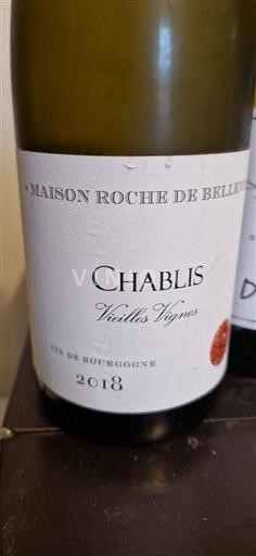 Bourgogne Chablis Maison Roche de Bellene Vieilles Vignes 2018